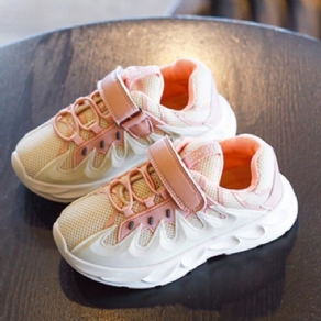 Søde Patchwork Rund Toe Baby Sneakers