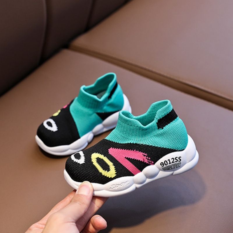 Spring Color Block Baby Sneakers