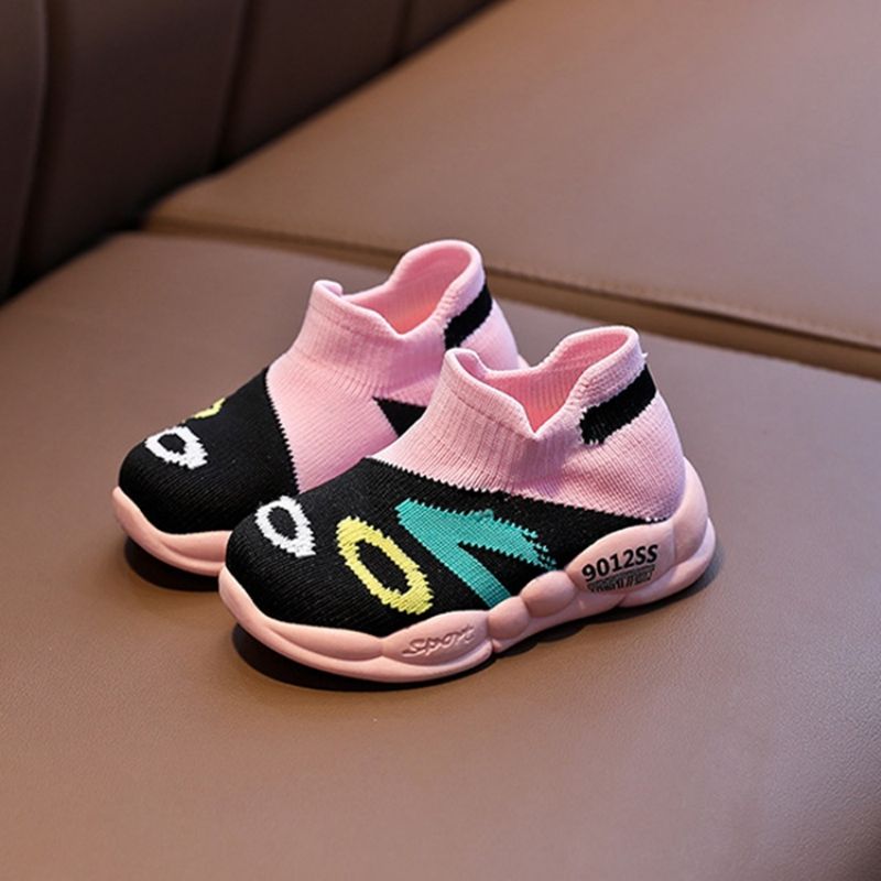 Spring Color Block Baby Sneakers