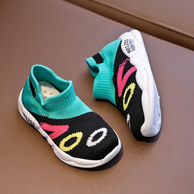 Spring Color Block Baby Sneakers