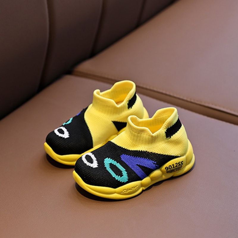 Spring Color Block Baby Sneakers