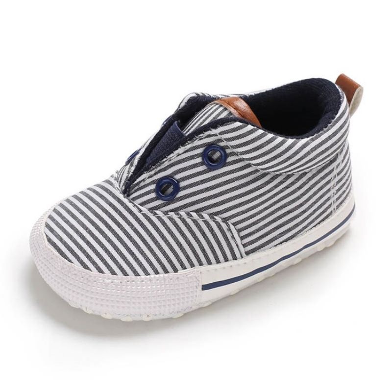 Stripe Slip-On Baby Toddler Sko