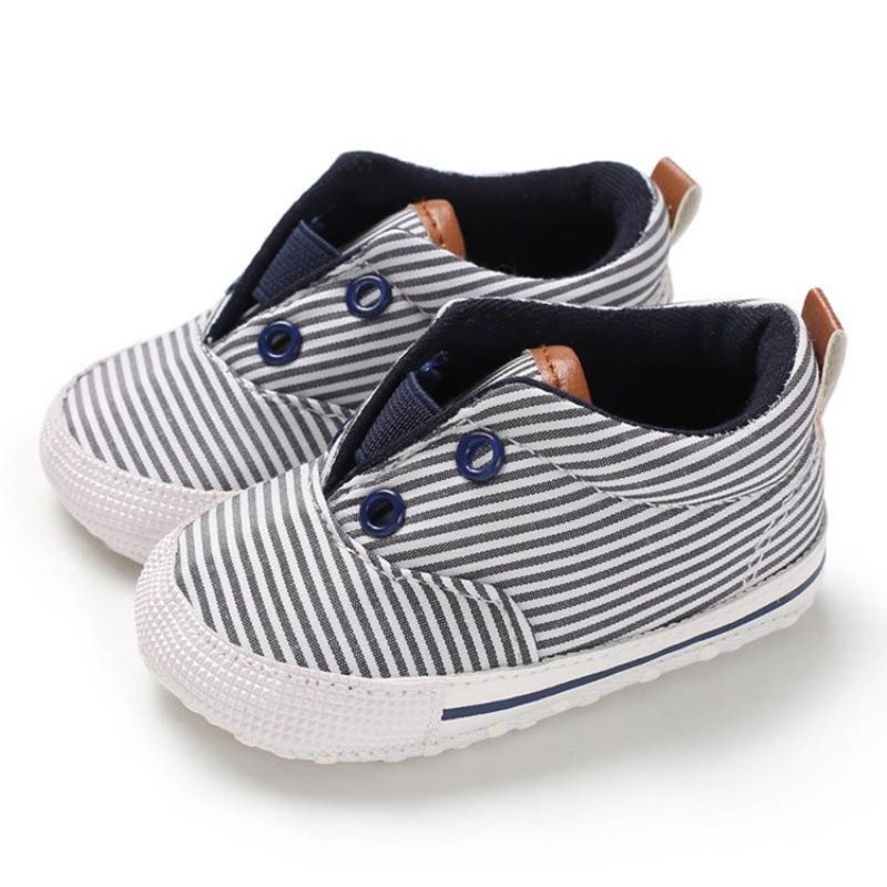 Stripe Slip-On Baby Toddler Sko