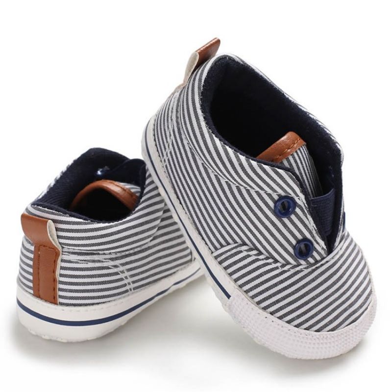 Stripe Slip-On Baby Toddler Sko