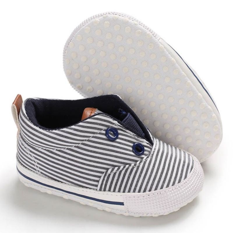 Stripe Slip-On Baby Toddler Sko