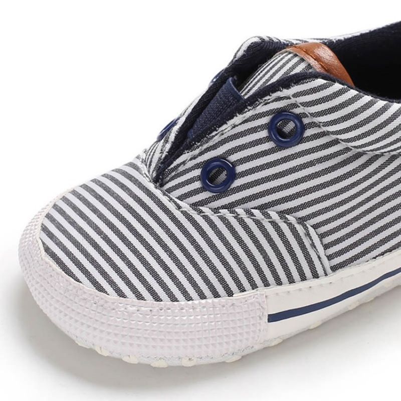 Stripe Slip-On Baby Toddler Sko