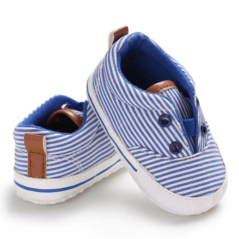 Stripe Slip-On Baby Toddler Sko