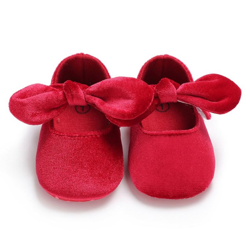 Velcro Bowknot Småbørnssko