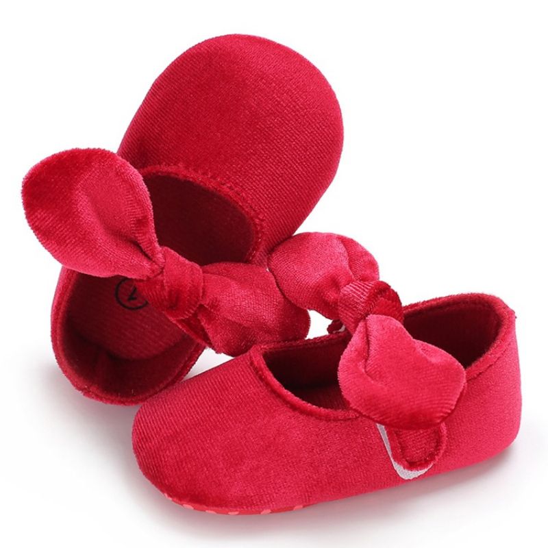 Velcro Bowknot Småbørnssko