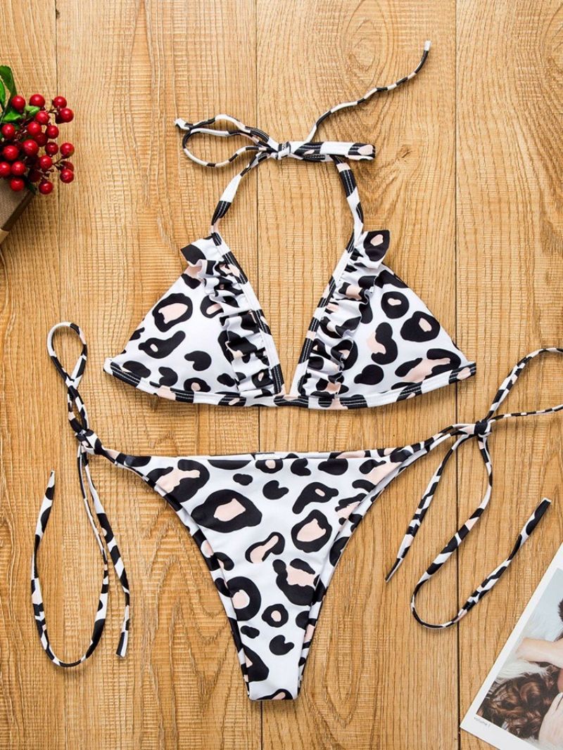 Leopard Beach Look Bikinisæt Badetøj