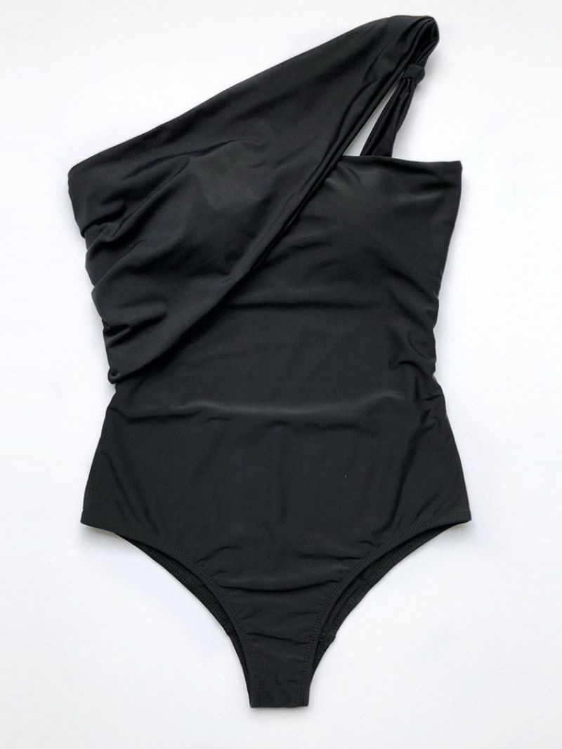 Patchwork Plain One Piece Badetøj Monokini Til Kvinder