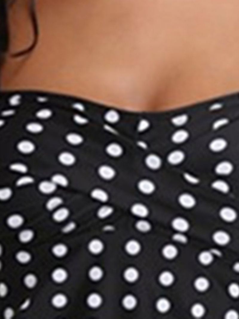 Polka Dots Stribet Beach Look Dame Tankini