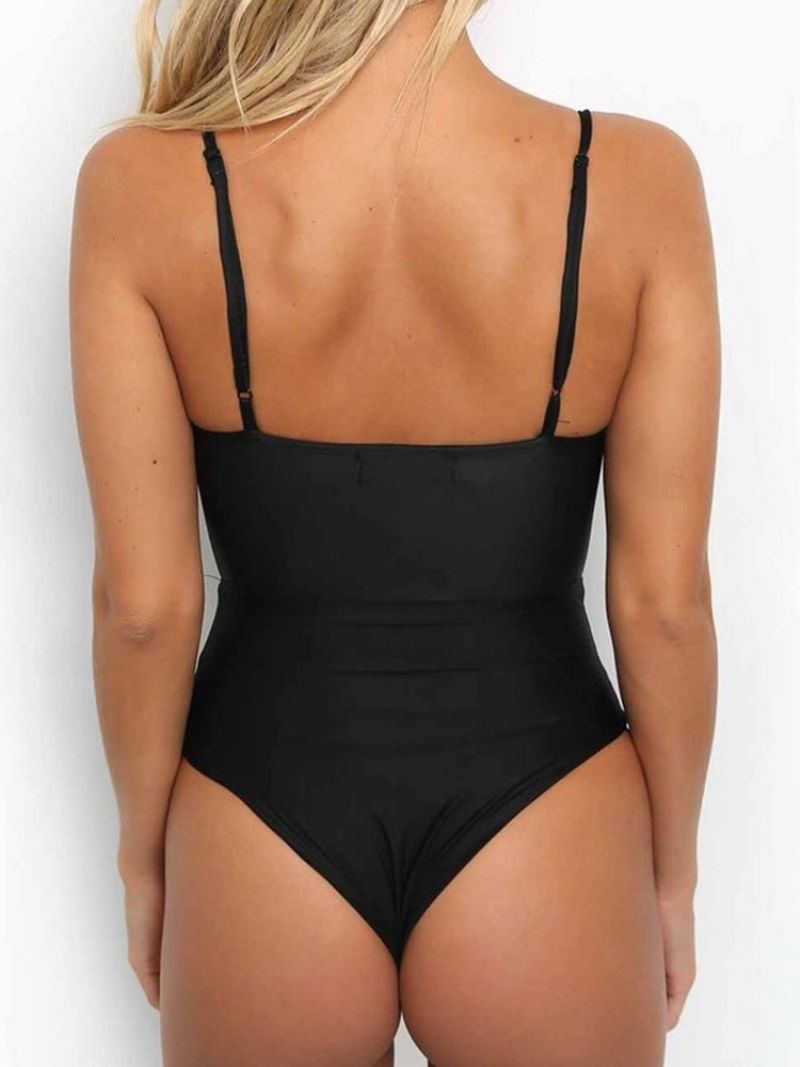 Sexet One Piece Stripe Badetøj