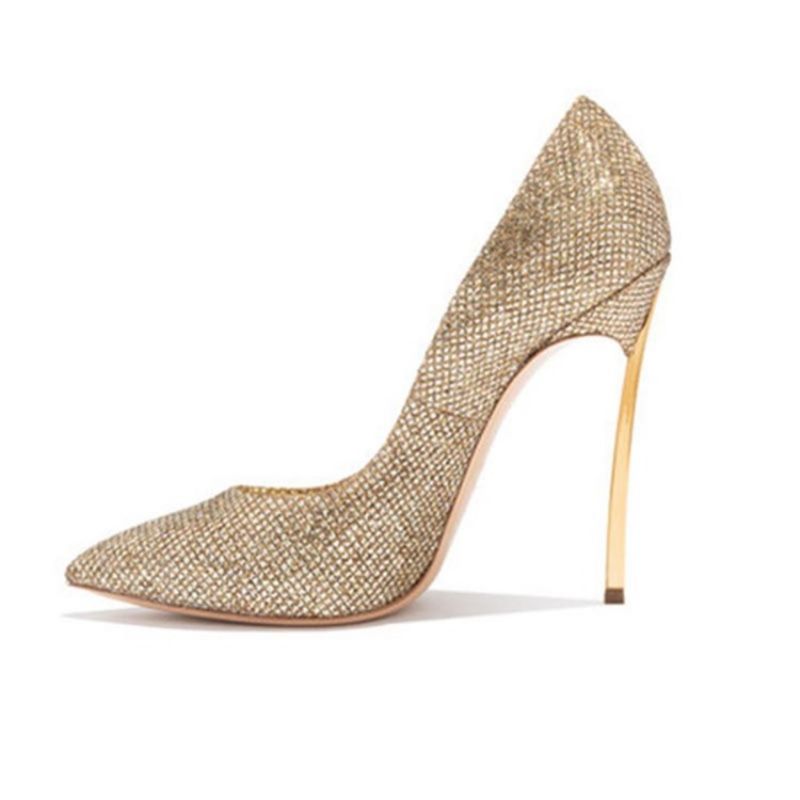 Stilethæl Rhinestone Slip-On Dame Pumps