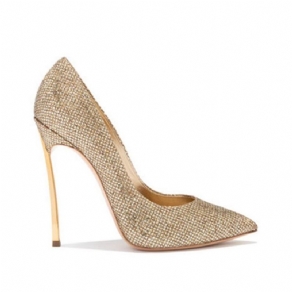 Stilethæl Rhinestone Slip-On Dame Pumps