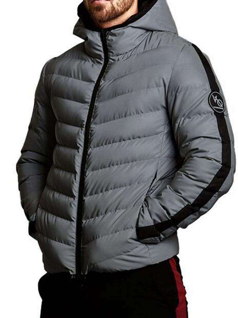 Standard Hooded Pocket Sports Lynlås Dunjakke