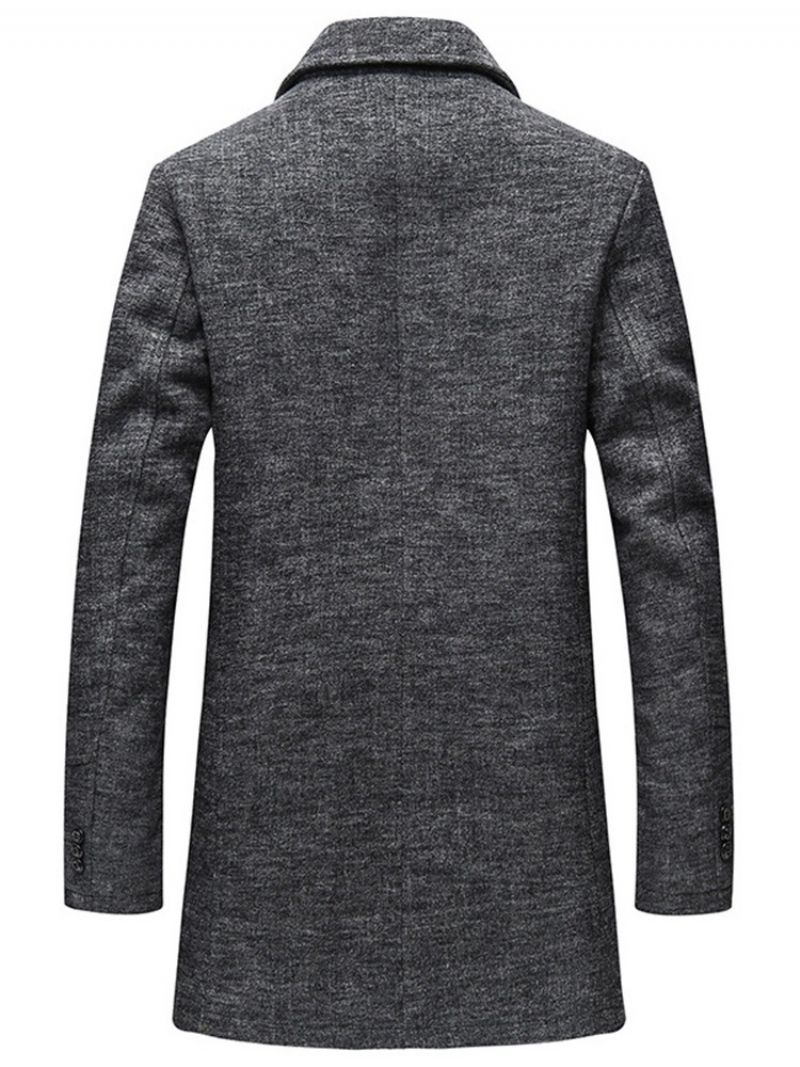 Almindelig Revers Standard Slim Casual Coat