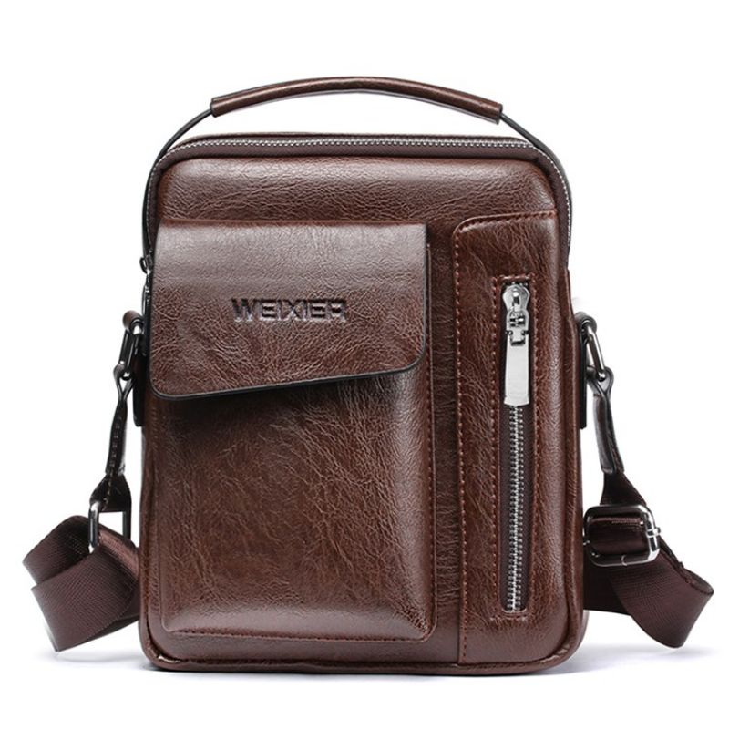 Almindelige Europæiske Pu Square Crossbody-Tasker