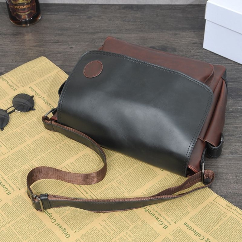 Gevind Pu Tøndeformede Crossbody-Tasker