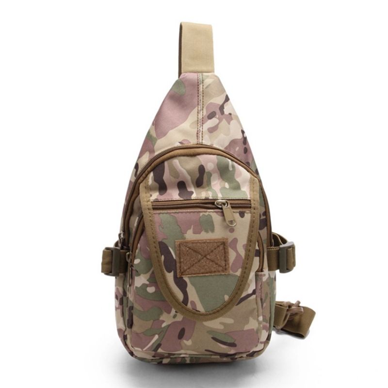 Oxford Skuldertaske Unisex Camouflage Sling Bags