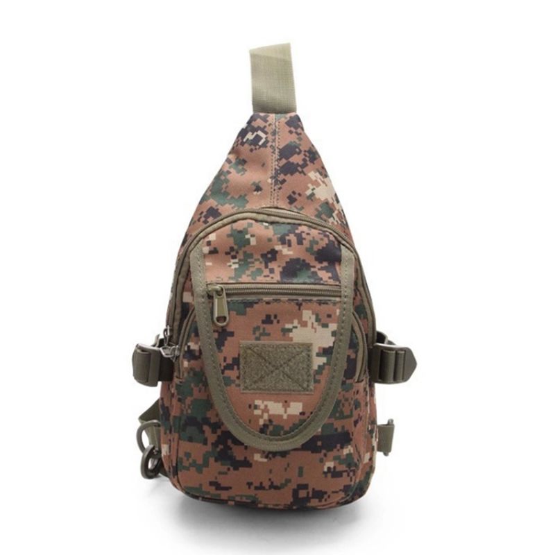 Oxford Skuldertaske Unisex Camouflage Sling Bags