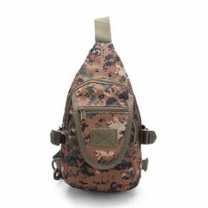 Oxford Skuldertaske Unisex Camouflage Sling Bags