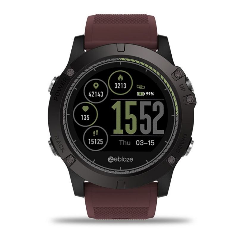 Mode High Tech Rundt Smartwatch