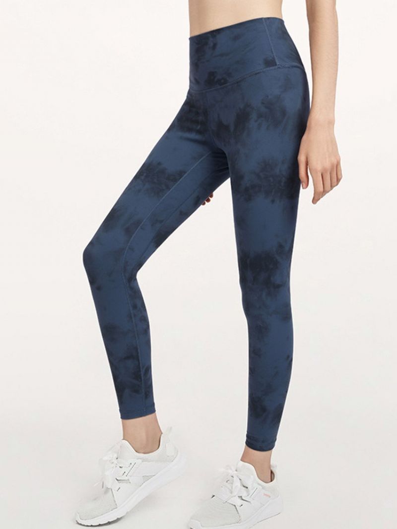 Åndbar Camouflage Nylon Kvinde Badmintonbukser Yogabukser Højtalje Tiktok Leggings