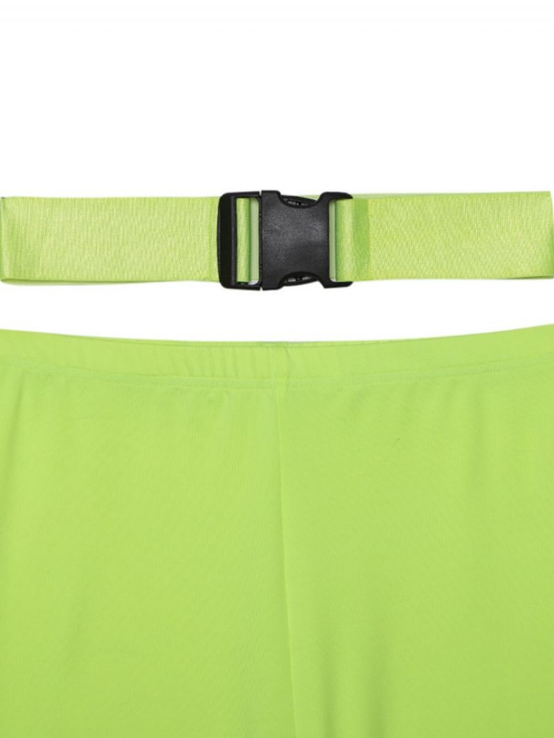 Kvinder Quick Dry Solid Gym Sports Shorts Yoga Bukser Yoga Bukser Tiktok Leggings Med Høj Talje