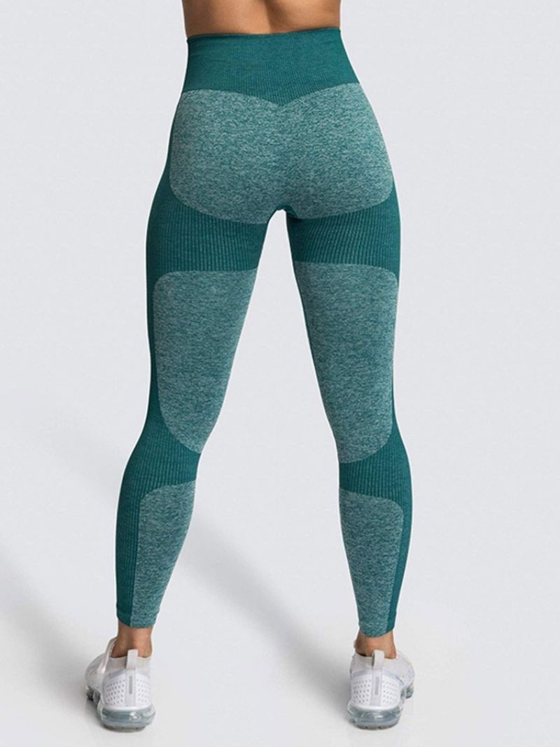 Nylon Anti-Sved Color Block Four Seasons Yogabukser