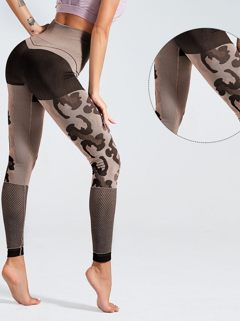 Nylon Running Spring Yoga Bukser Højtaljet Tiktok Leggings