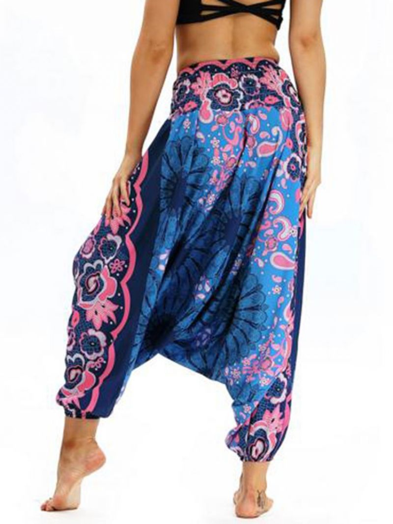 Yoga Harem Bukser Med Bohemian Print