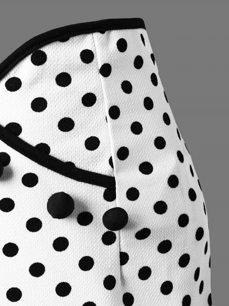 Polka Dots Bowknot Havfrue Nederdel Til Kvinder