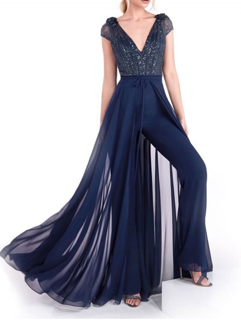 Almindeligt Fuld Længde Western Slim Mid Waist Jumpsuit