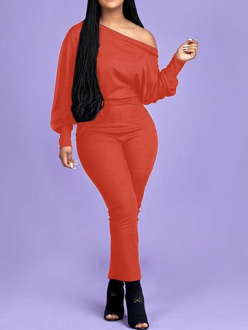 Sexet Almindelig Ankellængde Skinny Pencil Pants Jumpsuit