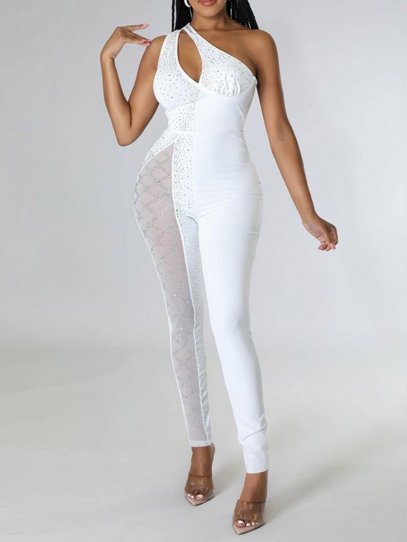 Western Diamond Pencil Pants I Fuld Længde Slim Jumpsuit