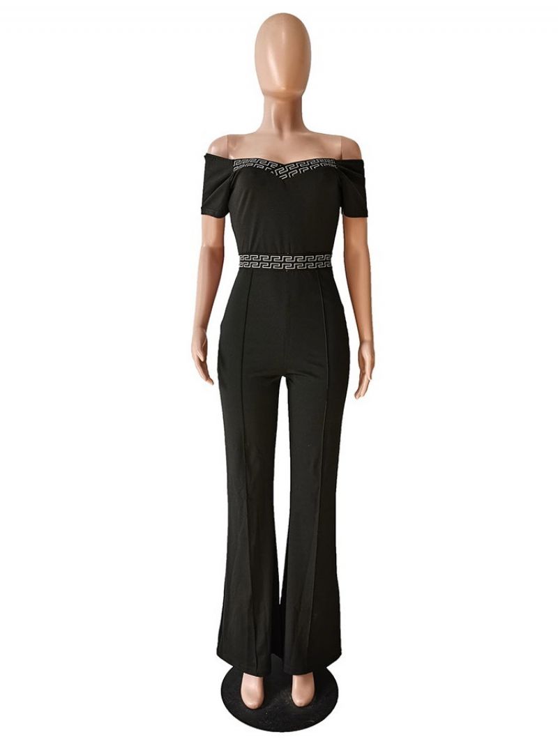 Western Slim Mid Waist Jumpsuit I Fuld Længde