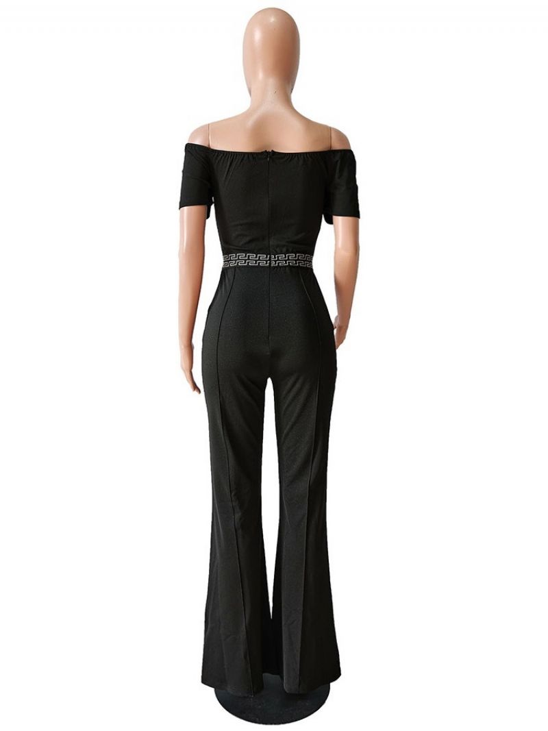 Western Slim Mid Waist Jumpsuit I Fuld Længde