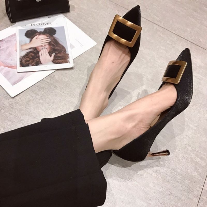 Paillet Slip-On Stiletto Heel Dame Pumps