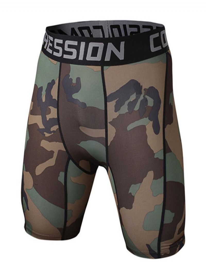 Herre Camouflage Sommer Shorts Sportsbukser