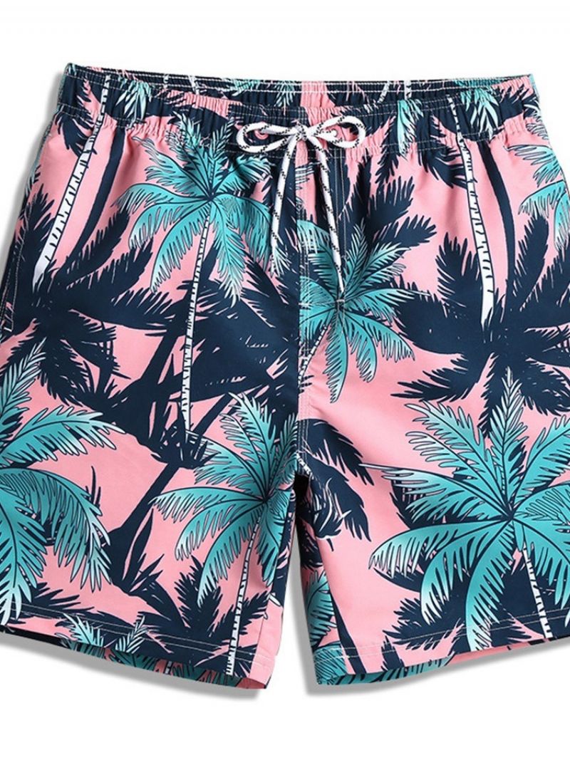 Plant Lige Print Herreshorts