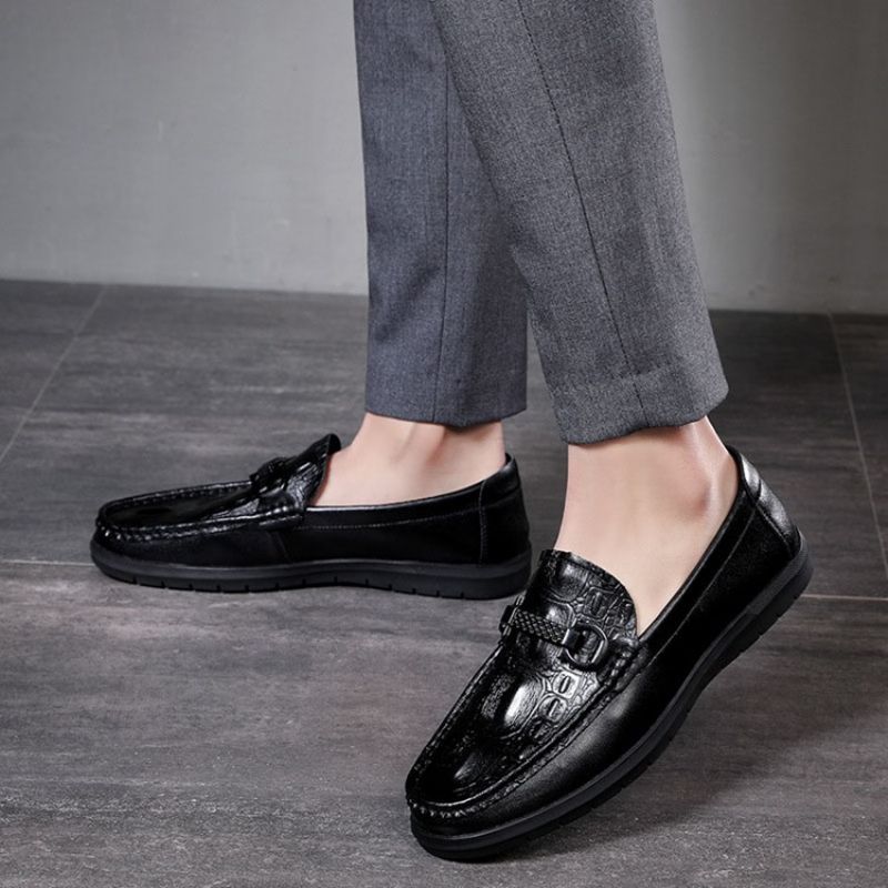 Pu Slip-On Low-Cut Øvre Mænds Fritidssko