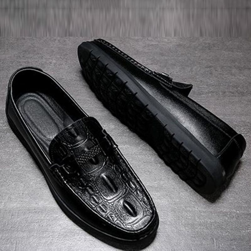 Pu Slip-On Low-Cut Øvre Mænds Fritidssko