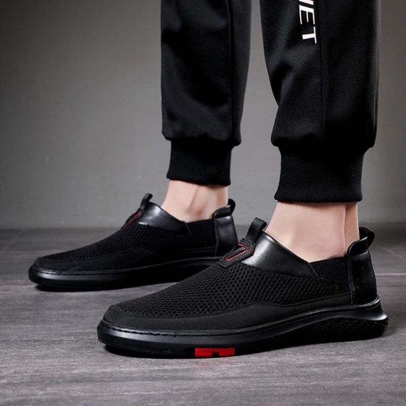 Simple Low-Cut Øvre Slip-On Mænds Fritidssko