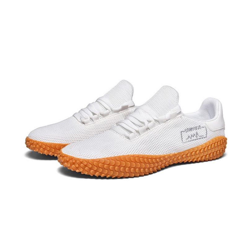 Sports Flade Med Low-Cut Øvre Runde Toe Sneakers