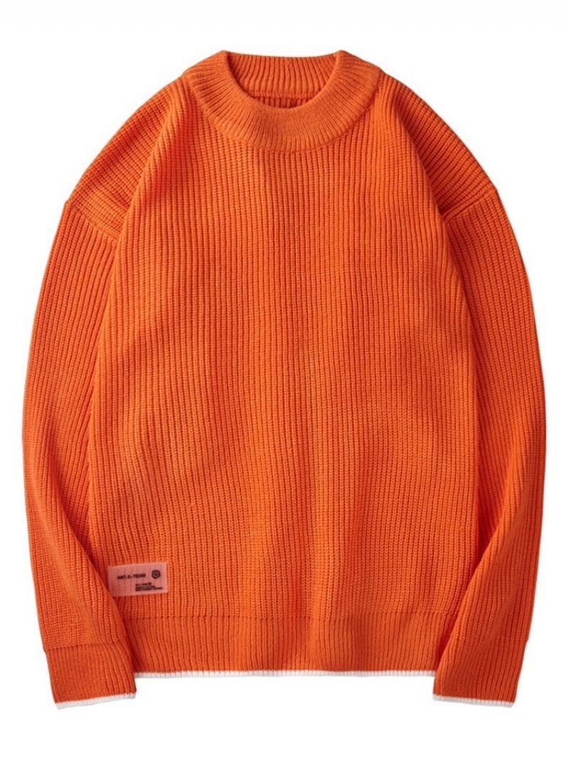 Color Block Standard Løs Sweater