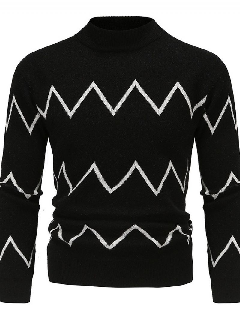 Print Standard Standkrave Slim Fall Sweater