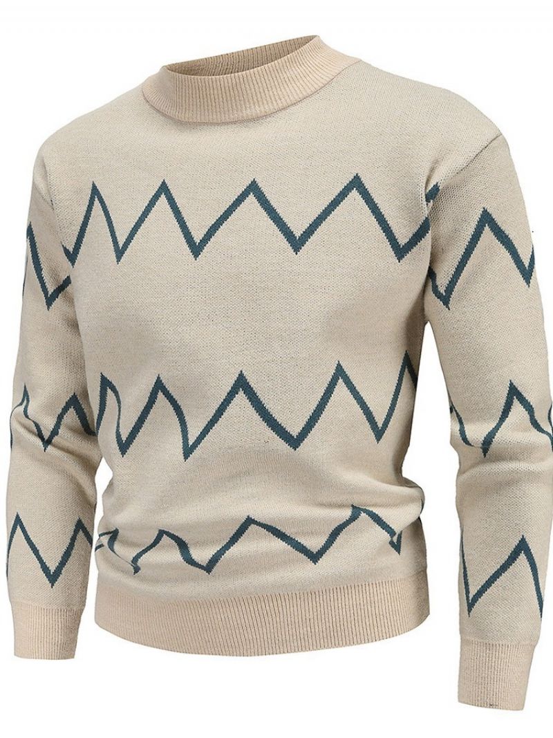 Print Standard Standkrave Slim Fall Sweater