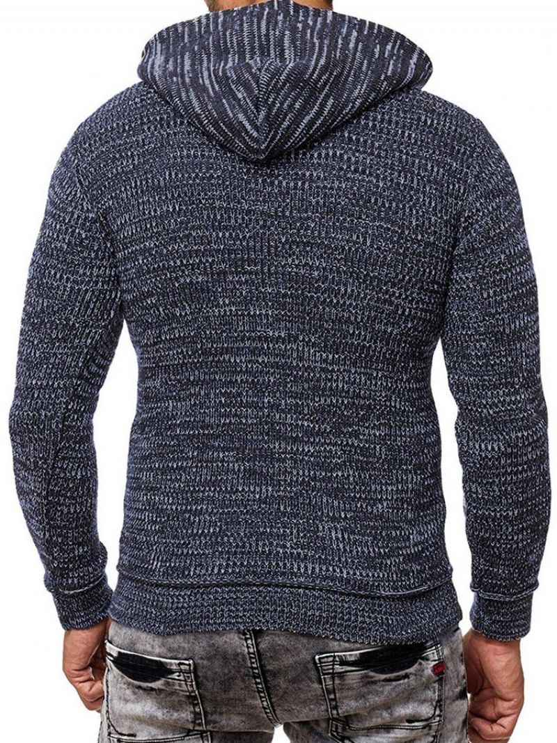 Standard Hooded Pocket Fall European Sweater