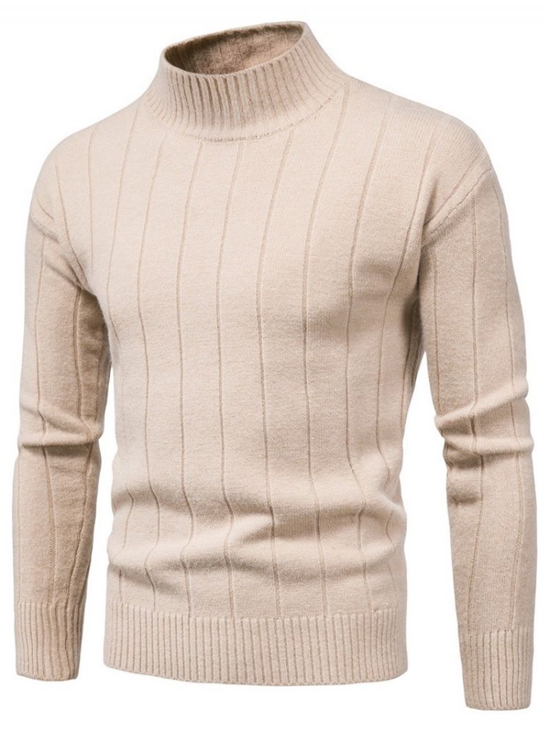 Standkrave Standard Fall Casual Sweater